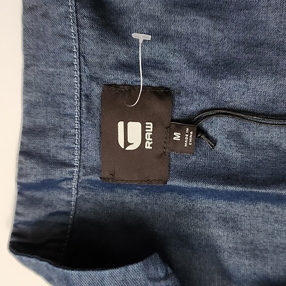 G-Star Raw Silky-Soft Denim Jumpsuit Size M - Picture 13 of 14